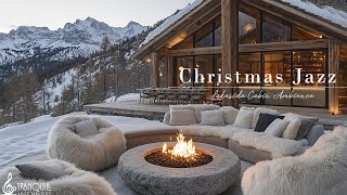 Christmas Jazz In Lakeside🎄 Smooth Christmas Coffee Music amp Tranquill Jazz  Christmas Ambience [upl. by Dielle748]