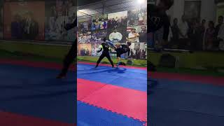 Technique Wazari block uramavasi kumite practice sports athelete bihar [upl. by Dublin262]