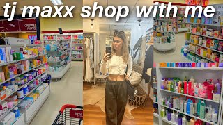 SHOP WITH ME AT TJ MAXX  tj maxx new finds tj maxx haul [upl. by Hashim450]