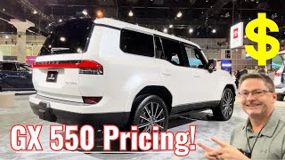 Pricing 2024 Lexus GX 550 Pricing for All Grades [upl. by Borek]