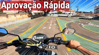 EXAME PRÁTICO de MOTO no DETRAN PR [upl. by Granthem584]