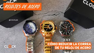 ¿CÓMO REDUCIR LA CORREABRAZALETE DE CUALQUIER RELOJ  Fácil y rápido [upl. by Joly207]