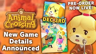 New Animal Crossing Game Details JUST Announced [upl. by Eyot87]