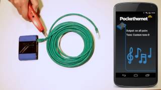 Pockethernet  The first smartphone connected Ethernet network analyzer [upl. by Haeluj]