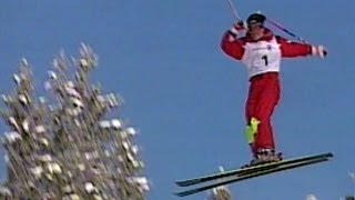 JeanLuc Brassard Wins Freestyle Skiing Gold In Style  Lillehammer 1994 Olympics [upl. by Rafael]