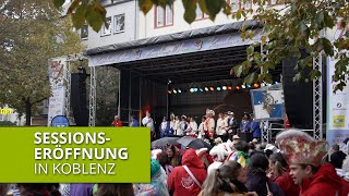 Sessionseröffnung auf dem Münzplatz in Koblenz [upl. by Lianna]