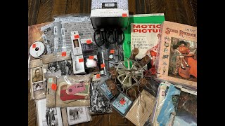 Craft Collective Haul  Hobby Lobby Clearance Tim Holtz New Stamps amp Antique Thrifting [upl. by Grory]