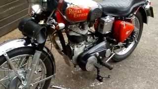 Royal Enfield with a Lightning 535 engine fitted [upl. by Nahgeem]