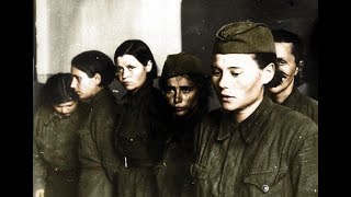 Captured Soviet Female Soldiers  How Did the Germans Treat Them [upl. by Hillman]