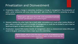 B EL28  Unit V  Disinvestment and Divestment [upl. by Mccandless]