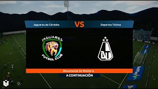 Jaguares vs Deportes Tolima ● Liga Betplay 2024 ● Pes 2021 [upl. by Domenico681]