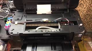 របៀបដំឡើង Printer Canon IX6770 work 100 Test Print [upl. by Buzzell881]