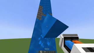 Minecraft Demonstration of The Mod Paint Gun [upl. by Buford]