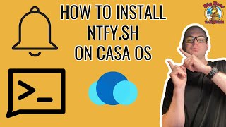 How to install ntfysh on Casa OS [upl. by Anon]