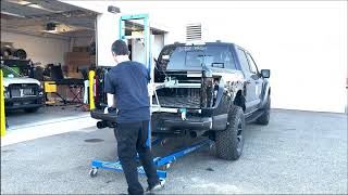 Lift King Pickup Bed Removal at Bill Brown Ford [upl. by Beverlee]