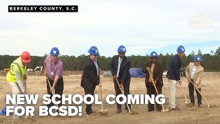 Berkeley County breaks ground on new school Black Tom Road traffic may worsen [upl. by Llerrot]