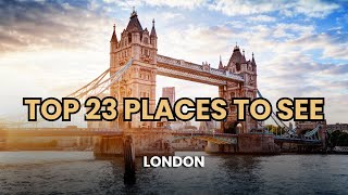 London Places to See 23 MustVisit Gems  TravelAddicts [upl. by Nairda]