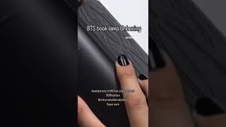 BTS BOOK LAMP UNBOXING 🤩❤️‍🔥btsmerch bts army [upl. by Atirrehs]