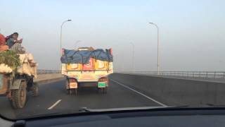 Running over Lalon Shah BridgePakshi Bridge [upl. by Kirk660]