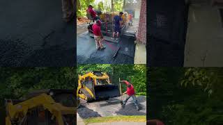 How to Pave the Best Asphalt Driveways Blacktop Pavement with Michaels Paving LLC [upl. by Smalley]