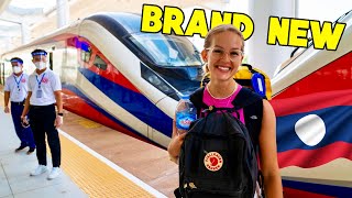 LAOSCHINA HighSpeed Train to VIENTIANE 🇱🇦 [upl. by Prudence]