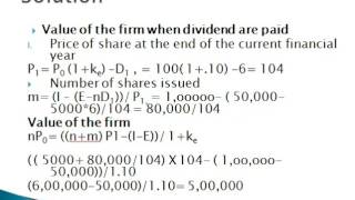 Dividend Policy 2 [upl. by Aden]