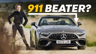 NEW MercedesAMG SL55 Review Better Than A Porsche 911  4K [upl. by Rauch372]