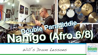 Nanigo AfroCuban 68  Double Paradiddle [upl. by Evita]