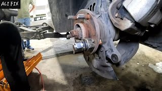 wheel hub bolt replacement  toyota camry [upl. by Diskin]