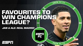 Who’s the FAVOURITE to win Champions League 👀 Jan amp Ale CONFIDENT in Real Madrid  ESPN FC [upl. by Elysha]