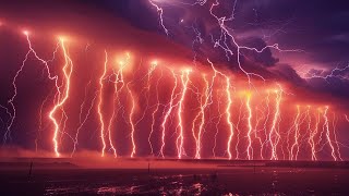 Heavy Thunderstorm Sounds  Relaxing Rain Loud Thunder amp Lightning Ambience for Sleeping Relax [upl. by Valeria]