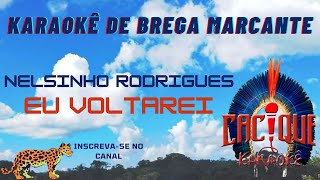 ✅2022 KARAOKÊ DE BREGA  Nelsinho Rodrigues e Aninha  Eu Voltarei [upl. by Kidd692]