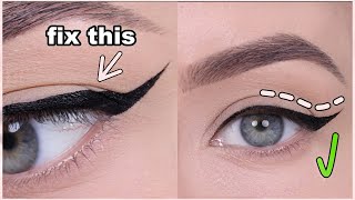 Perfect Your Winged Eyeliner  Eyeliner Tips for Hooded Eyes [upl. by Esinek622]