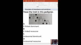 pedigree analysis how to solve pedigree trick to crack pedigree [upl. by Stonwin]