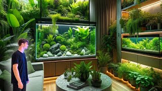 AMAZING Ecosystem Fish Room Tour [upl. by Htiaf]