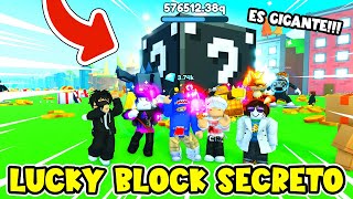 APARECE UN LUCKY BLOCK SECRETO GIGANTE y ESTO ES lo que ME HA DADO ❓🍀 Roblox Pet Simulator X [upl. by Atelra]