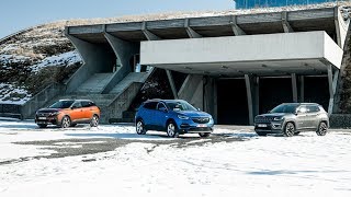 2018 Jeep Compass vs 2018 Opel Grandland X vs 2018 Peugeot 3008 [upl. by Sotsirhc]