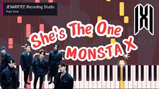 MONSTA X Shes The One Piano Cover  몬스타엑스 Shes The One 피아노 커버 [upl. by Yziar]