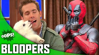 RYAN REYNOLDS  Epic Bloopers Funniest Gags and Outtakes Ever [upl. by Atims]