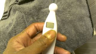 ReliOn Temple Touch Thermometer Quick Review [upl. by Nosirrah]