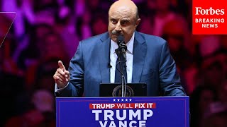 Dr Phil Makes The Case For Why Trump Is Not A Bully At Madison Square Garden Campaign Rally [upl. by Anoirb285]