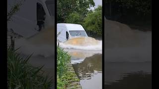 Another one goes…😬🤦🏻‍♂️ FloodedEngine TooFast Essex RiverCrossing Flooded BENGREGERS Fyp [upl. by Luise]