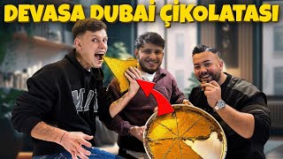 DÜNYANIN EN BÜYÜK DUBAİ ÇİKOLATASINI YAPTIK  BATUHAN BORA [upl. by Killian]