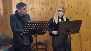 Stabat Mater di Pergolesi  Primo duetto [upl. by Ecnaret]