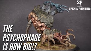 Tyranid Psychophage Warhammer 40k Size Comparison warhammer40k [upl. by Rothstein903]