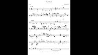 BERGENIA  For Solo Violin SCORE VIDEO  Seven Pieces For Solo Violin  Elmira Darvarova on Violin [upl. by Eladnek]