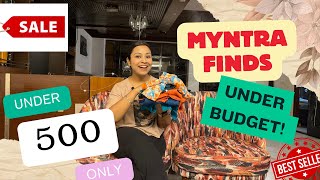 Myntra finds under 500₹ only 😮💸 myntrahauls trendingnow myntratop myntrasale viraltops fashion [upl. by Pulcheria]