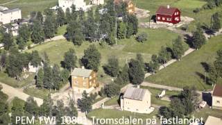 Flytur langs Tromsdalen 60 tallet [upl. by Suqram]