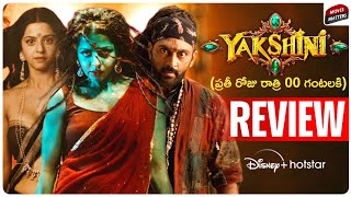 Yakshini Webseries Review Telugu  Vedhika  Hotstar [upl. by Areht]