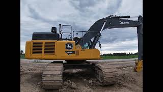 CAT 352  336  DEER 470 DOZER 750L LOADER 624L [upl. by Einahets]